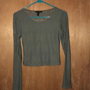 Forever 21 crochet crop top • 🌸